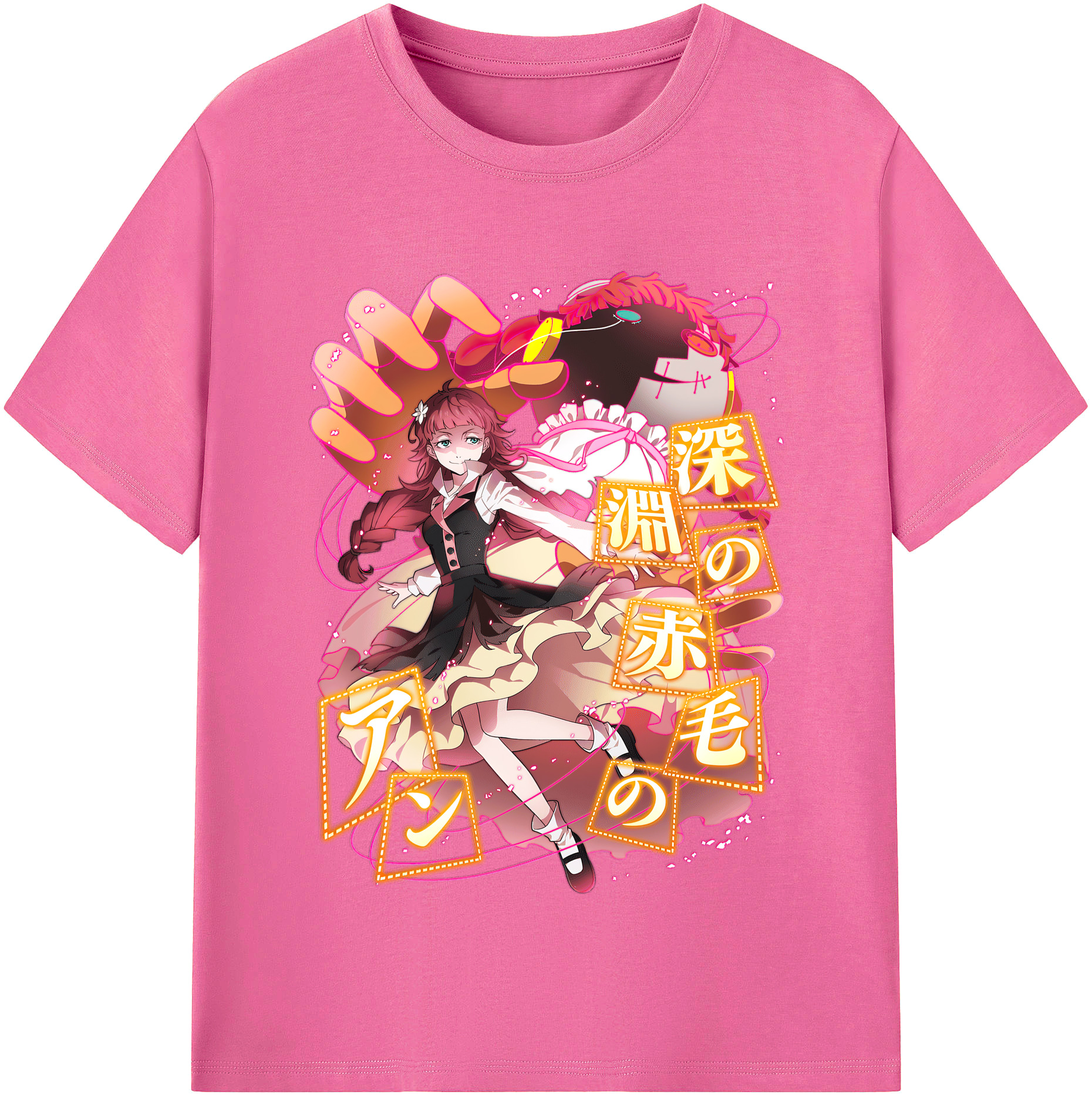 （画像用） 文豪ストレイドッグス Bungo Stray Dogs レディースカジュアルプリントTシャツ（綿100％）